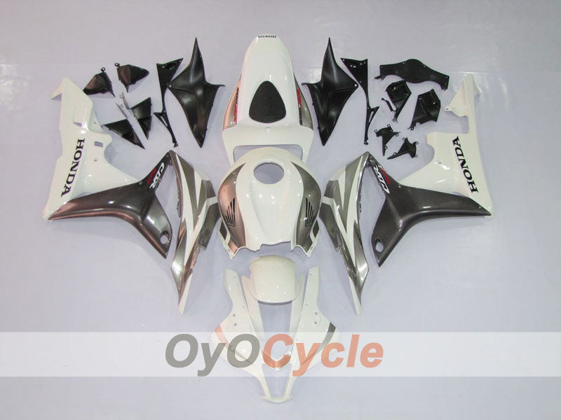 Carenatura a iniezione per CBR600RR 07-08 - Bianco, Argento - Stile di Fabbrica #OYO87900382 Immagine principale del prodotto