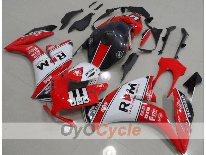 Kit carene a iniezione per CBR1000RR 12-16 - Rosso, bianco - DUNLOP, MOTUL #OYO87903331 Immagine principale del prodotto