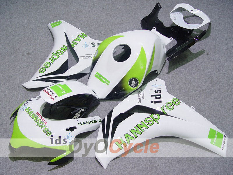 Kit carene a iniezione per CBR1000RR 08-11 - Bianco, Nero - HANN Spree #OYO87900688 Immagine principale del prodotto