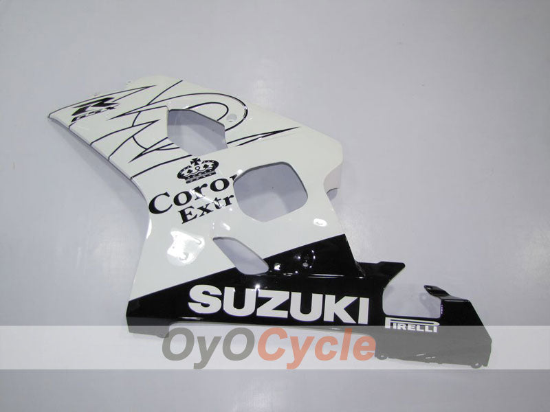 Kit carene a iniezione per GSX R750 04-05 - Bianco, Nero - Corona #OYO87901236 Immagine secondaria del prodotto