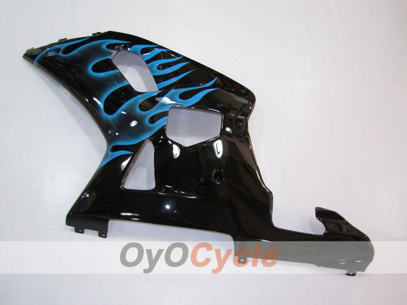 Carena a iniezione per GSX R600 01-03 - Blu, Nero - Fiamma #OYO87901043 Immagine secondaria del prodotto