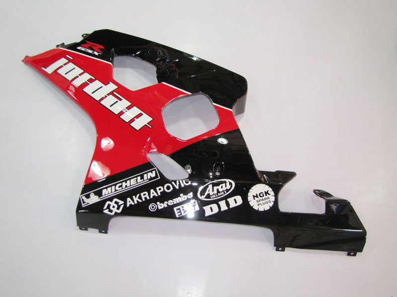 Kit carenatura a iniezione per GSX R750 04-05 - Rosso, Nero - Jordan #OYO87901254 Immagine secondaria del prodotto