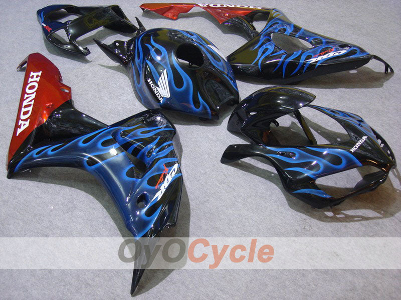 Carenatura a iniezione per CBR1000RR 06-07 - Blu, Nero - Fiamma #OYO87900597 Immagine principale del prodotto