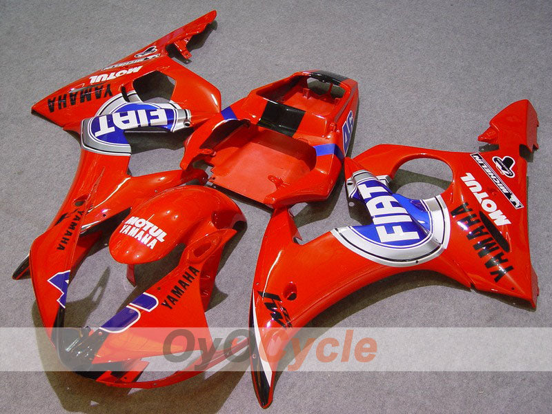 Kit carene a iniezione per YZF-R6 05 - Rosso, Blu - FIAT, MOTUL #OYO87902644 Immagine principale del prodotto