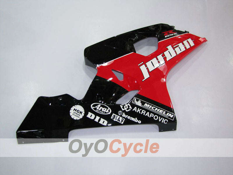 Kit carene a iniezione per GSXR600 04-05 - Rosso, Nero - Jordan, MICHELIN #OYO87901190 Immagine secondaria del prodotto