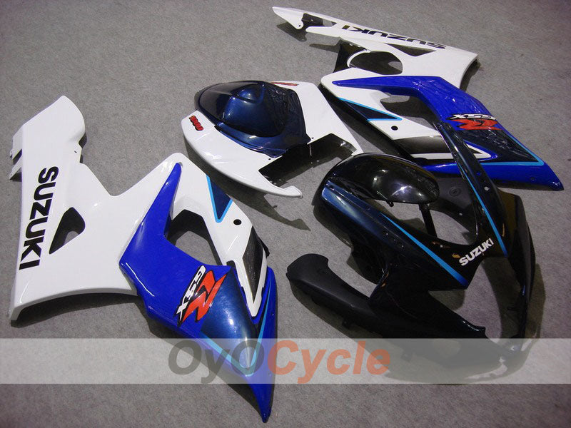 Kit carene a iniezione per GSX R1000 05-06 - Blu, Bianco - Stile Fabbrica #OYO87902023 Immagine principale del prodotto
