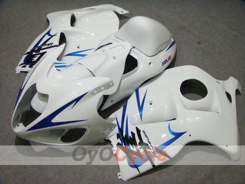 Kit carene a iniezione per GSXR1300 Hayabusa 99-07 - Blu, Bianco - Stile di fabbrica #OYO87902691 Immagine principale del prodotto