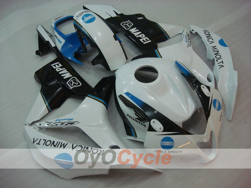 Kit carene a iniezione per CBR600RR 07-08 - Bianco, Nero - Konica Minolta #OYO87900367 Immagine principale del prodotto