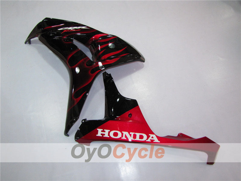 Carene a iniezione per CBR1000RR 06-07 - Rosso, Nero - Fiamma #OYO87900582 Immagine secondaria del prodotto