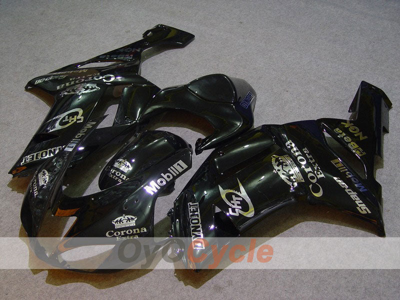 Carena a iniezione per NINJA ZX-6R 07-08 - Nera - Corona #OYO87901901 Immagine principale del prodotto