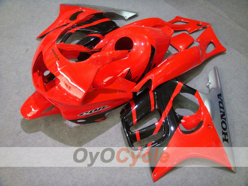 Kit carene a iniezione per CBR600F3 anni 97-98 - Rosso, Nero - Stile di Fabbrica #OYO87900080 Immagine principale del prodotto