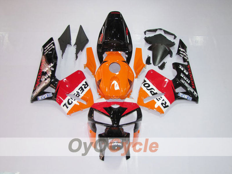 Kit carene a iniezione per CBR600RR 05-06 - Arancione, Nero - MICHELIN, RK, Repsol #OYO87900329 Immagine principale del prodotto