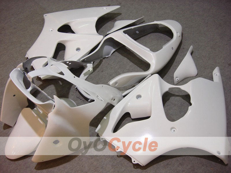 Kit carene a iniezione per NINJA ZX-6R 00-02 - Bianco - Stile fabbrica #OYO87901686 Immagine principale del prodotto