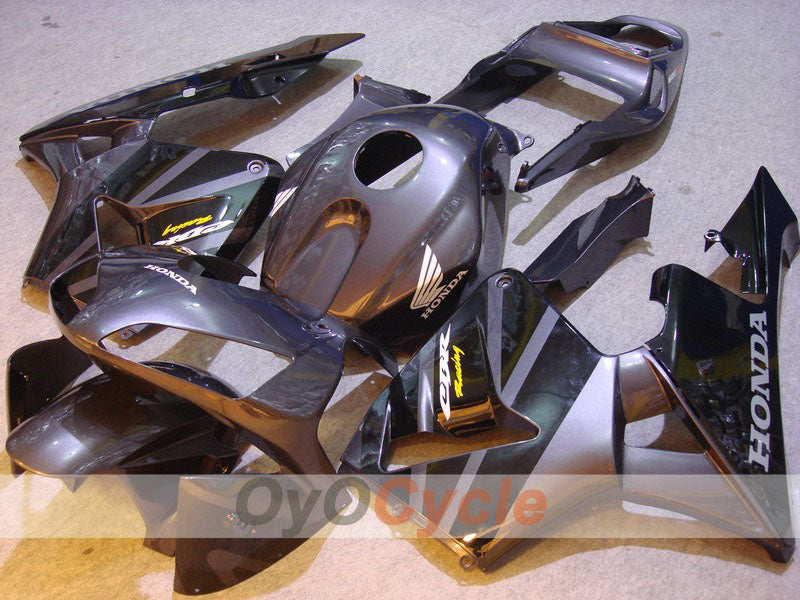 Kit carene stampate a iniezione per CBR600RR 03-04 - Blu, Nero - Stile originale #OYO87902595 Immagine principale del prodotto
