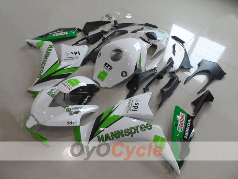 Carene a iniezione per CBR1000RR 12-16 - Verde, Bianco - Castrol, HANN Spree #OYO87903335 Immagine principale del prodotto