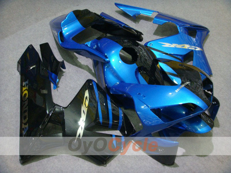 Kit carene a iniezione per CBR600RR 03-04 - Blu, Nero - Stile di fabbrica #OYO87902567 Immagine principale del prodotto