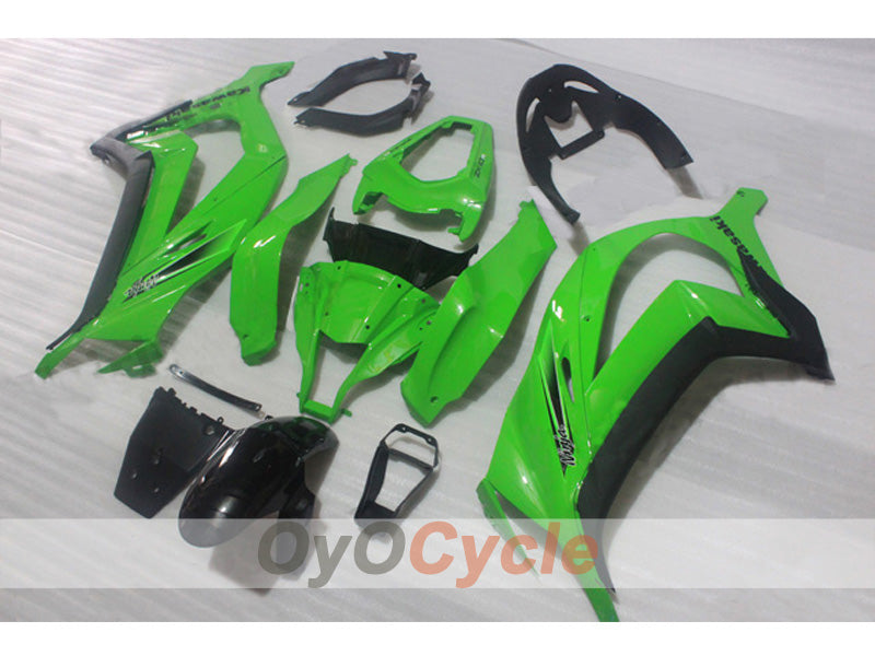 Kit carene a iniezione per NINJA ZX-10R 11-15 - Verde, Nero - Stile Factory #OYO87903126 Immagine principale del prodotto