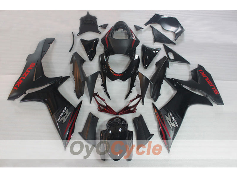 Carenatura a iniezione per GSX R750 anni 11-26 - Rosso, Nero - Stile Factory #OYO87903192 Immagine principale del prodotto