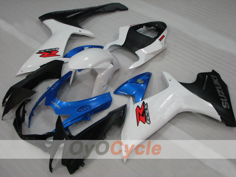 Kit carene a iniezione per GSX R750 anni 11-26 - Bianco, Nero - Stile di fabbrica #OYO87903193 Immagine principale del prodotto