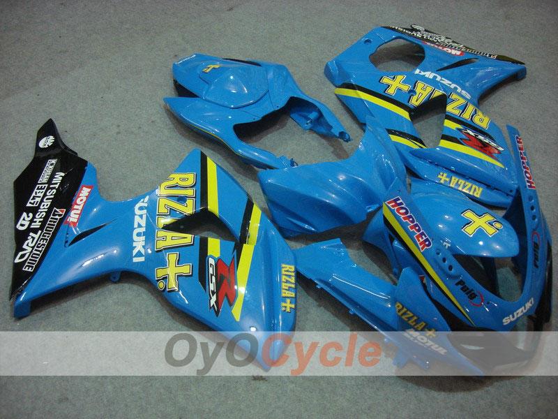 Kit Carene a Iniezione per GSX R1000 09-16 - Blu - MOTUL, Rizla+ #OYO87902876 Immagine principale del prodotto