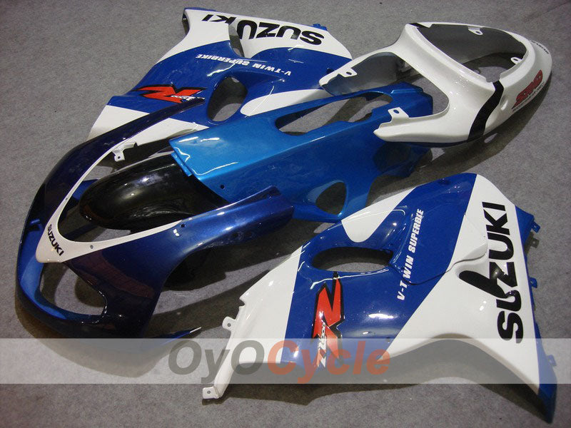 Kit carene a iniezione per TL1000R 98-03 - Blu, Bianco - Stile di fabbrica #OYO87903282 Immagine principale del prodotto