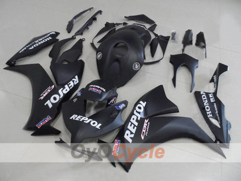 Kit carene a iniezione per CBR1000RR 12-16 - Nero, opaco - Repsol #OYO87903337 Immagine principale del prodotto