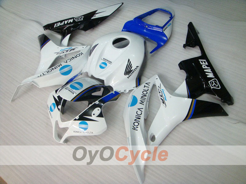 Kit Carena a Iniezione per CBR600RR anni 07-08 - Bianco, Nero - Konica Minolta #OYO87900370 Immagine principale del prodotto