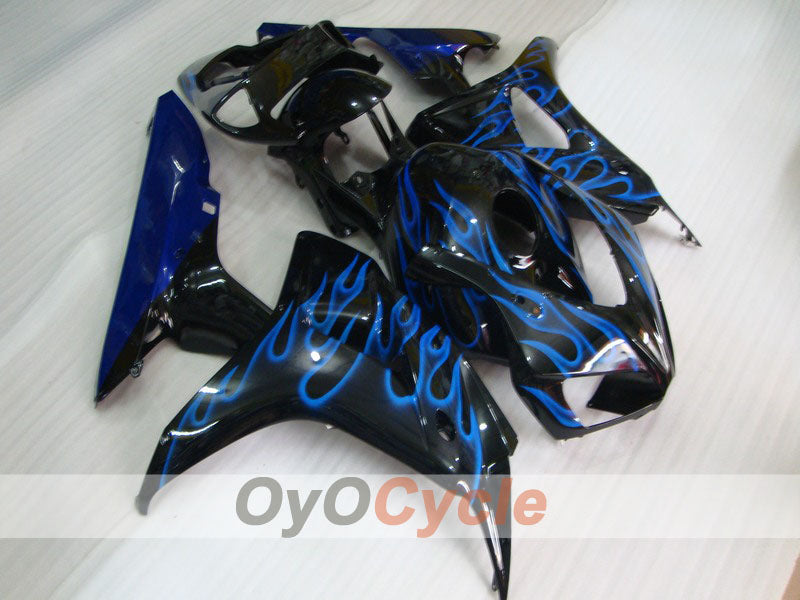 Kit carene a iniezione per CBR1000RR 06-07 - Blu, Nero - Fiamma #OYO87900601 Immagine principale del prodotto