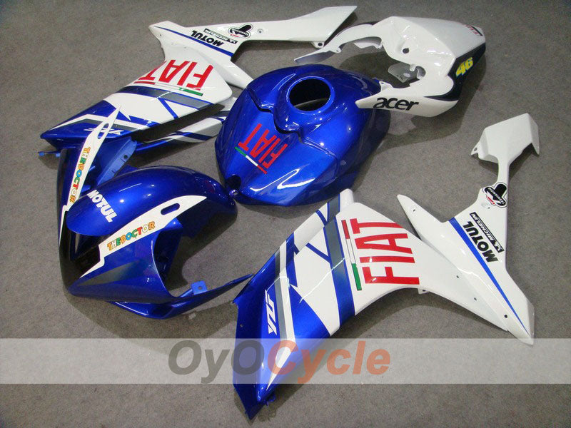 Kit carenatura a iniezione per YZF-R1 07-08 - Blu, Bianco - FIAT, MOTUL #OYO87900856 Immagine principale del prodotto