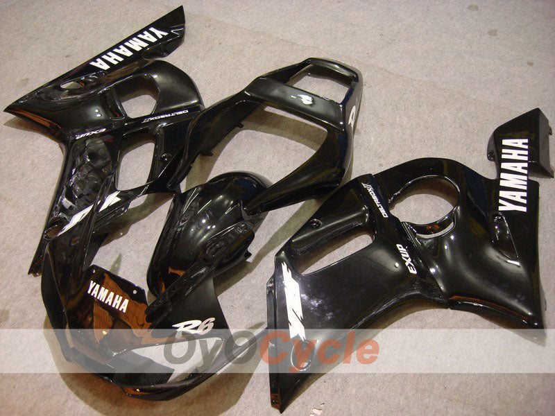 Carenatura a iniezione per YZF-R6 98-02 - Nero - Stile di fabbrica #OYO87901018 Immagine principale del prodotto