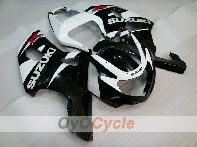 Kit Carene a Iniezione per GSX R600 01-03 - Bianco, Nero - Stile Originale #OYO87901132 Immagine principale del prodotto