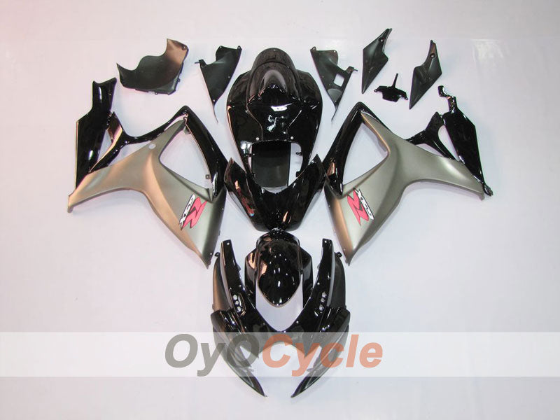 Kit carene a iniezione per GSX R750 06-07 - Nero, Grigio - Stile di fabbrica #OYO87901314 Immagine principale del prodotto