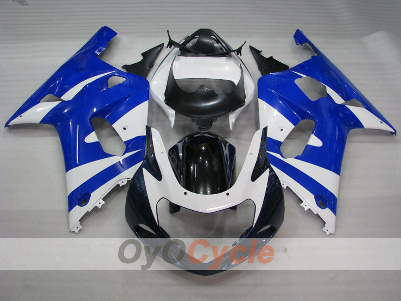 Kit carene a iniezione per GSX R1000 00-02 - Blu, Bianco, Nero - Stile di fabbrica #OYO87905197 Immagine secondaria del prodotto
