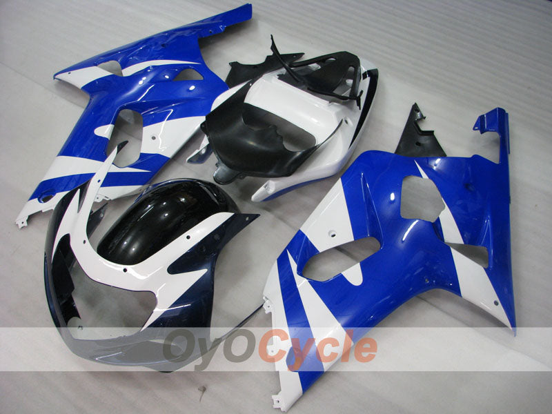 Kit carene a iniezione per GSX R600 01-03 - Blu, Bianco, Nero - Stile di fabbrica #OYO87905096 Immagine secondaria del prodotto