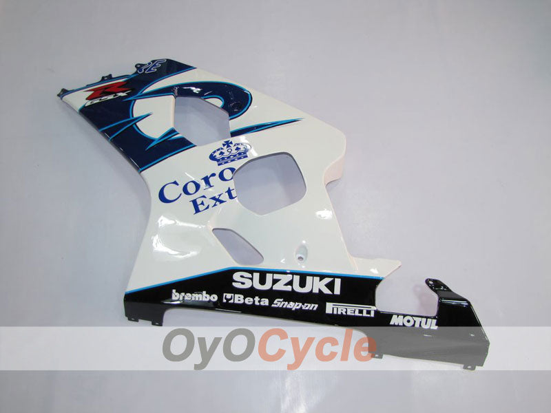 Kit carene a iniezione per GSX R750 04-05 - Blu, Bianco - Corona #OYO87901237 Immagine secondaria del prodotto