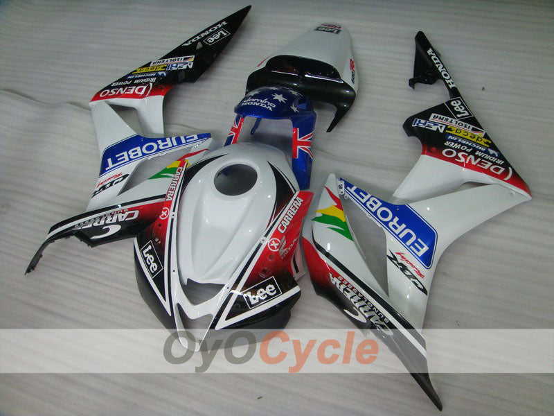 Kit carene a iniezione per CBR600RR 07-08 - Bianco, Nero - Lee #OYO87900372 Immagine principale del prodotto