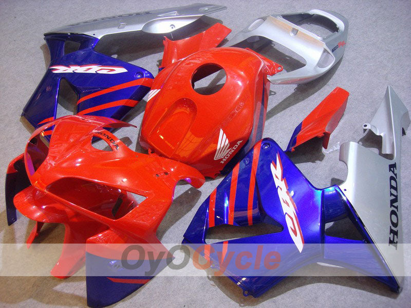 Kit carenatura a iniezione per CBR600RR 05-06 - Rosso, Blu - Stile di fabbrica #OYO87900306 Immagine principale del prodotto