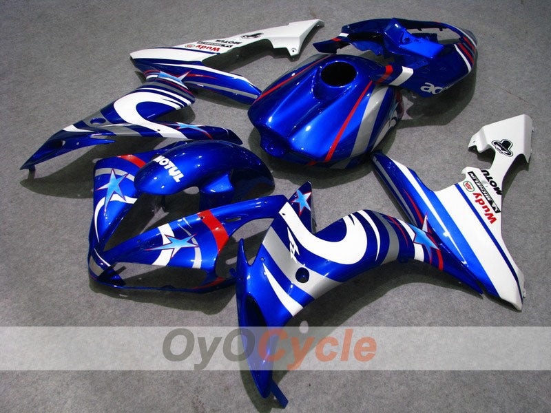 Kit carenatura a iniezione per YZF-R1 04-06 - Blu, Bianco - FIAT, MOTUL #OYO87900826 Immagine principale del prodotto