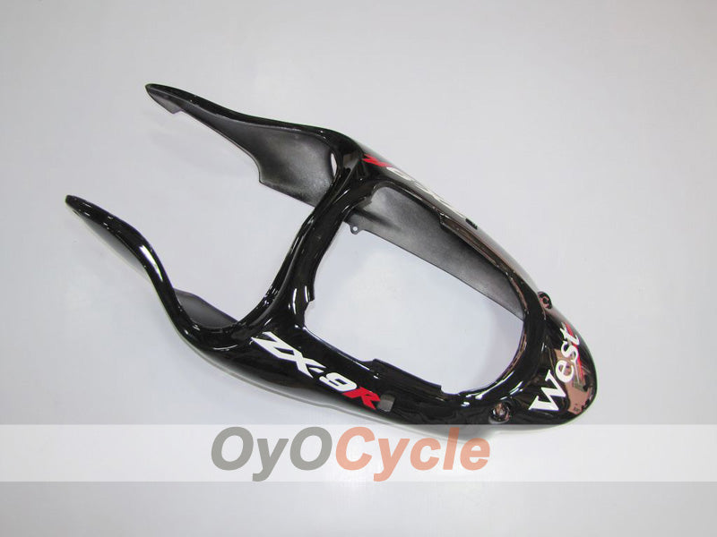 Carenatura per NINJA ZX-9R 98-99 - Bianco, Nero - West #OYO87903022 Immagine secondaria del prodotto