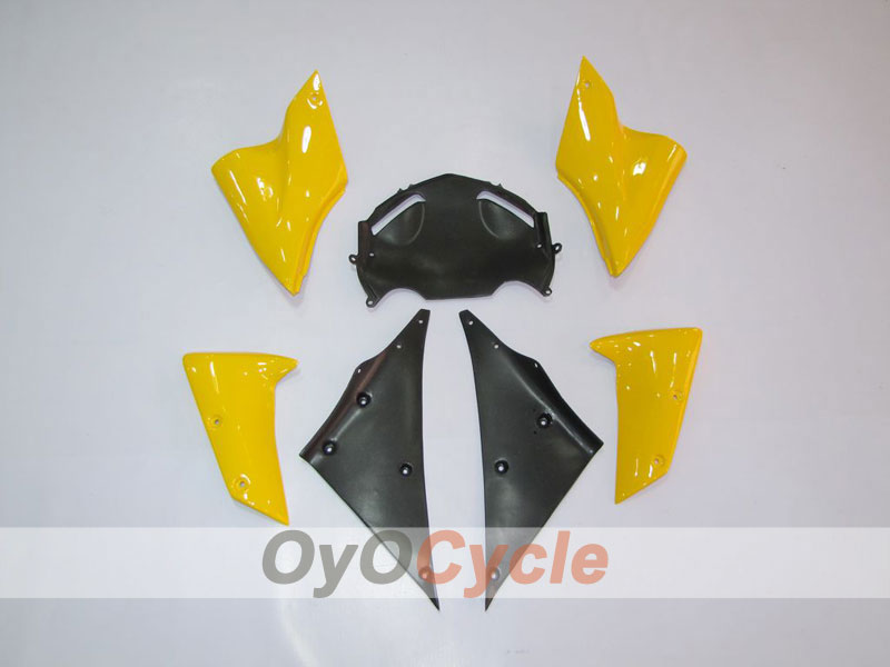 Kit carene a iniezione per NINJA ZX-10R 06-07 - Giallo, Nero - Stile di fabbrica #OYO87901578 Immagine secondaria del prodotto