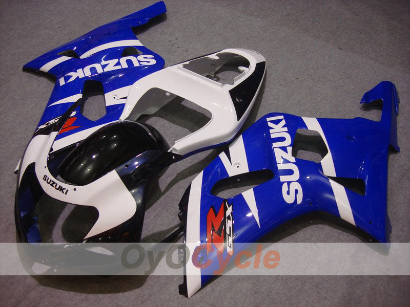 Kit carene a iniezione per GSX R1000 00-02 - Blu, Nero - Stile di fabbrica #OYO87901784 Immagine principale del prodotto