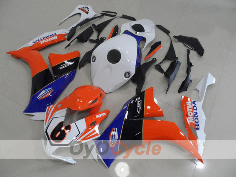 Carena a iniezione per CBR1000RR 12-16 - Arancione, Bianco - MOTUL #OYO87903338 Immagine principale del prodotto