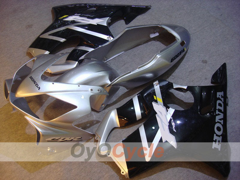 Kit carene a iniezione per CBR600F4i anni 01-03 - Nero, Argento - Stile fabbrica #OYO87900178 Immagine principale del prodotto