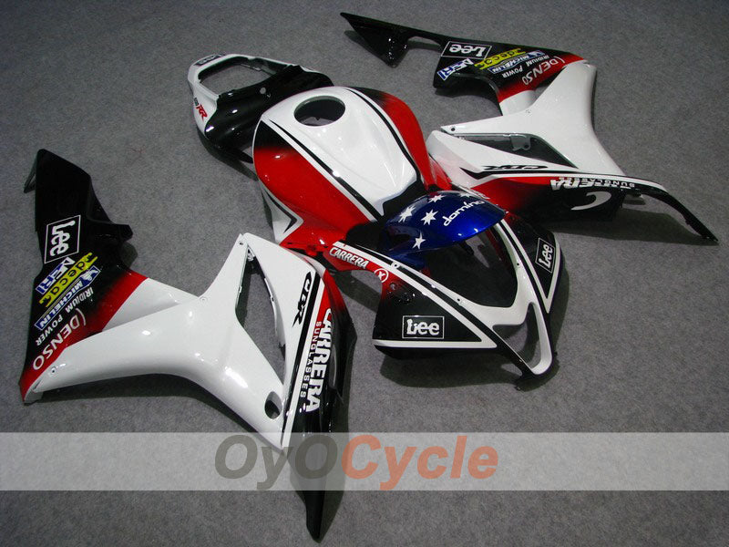 Carena a iniezione per CBR600RR anni 07-08 - Bianco, Nero - Lee #OYO87900373 Immagine principale del prodotto