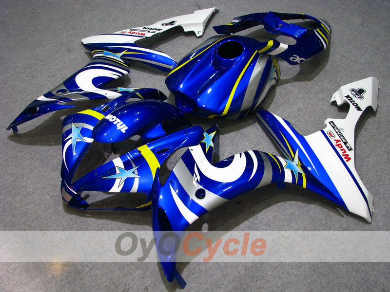 Carene a iniezione per YZF-R1 04-06 - Blu, Bianco - FIAT, MOTUL #OYO87900827 Immagine principale del prodotto