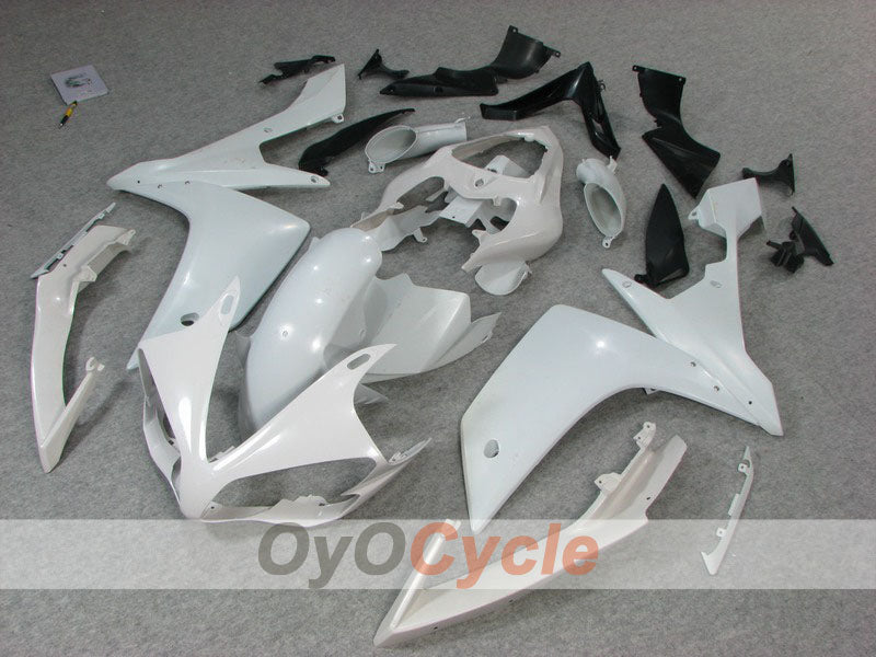 Kit carene a iniezione per YZF-R1 07-08 - Bianco, Nero - Stile di fabbrica #OYO87900876 Immagine principale del prodotto