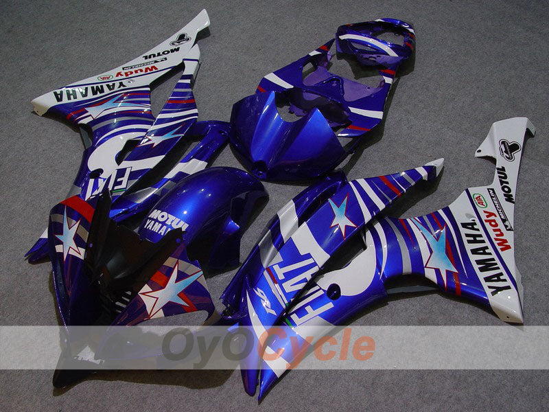 Carenatura a iniezione per YZF-R6 08-16 - Blu, Bianco - FILA, MOTUL #OYO87900961 Immagine principale del prodotto