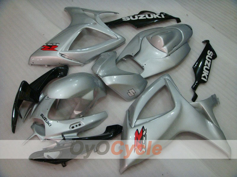 Carena a iniezione per GSX R750 06-07 - Nero, Grigio - Stile Originale #OYO87901334 Immagine principale del prodotto