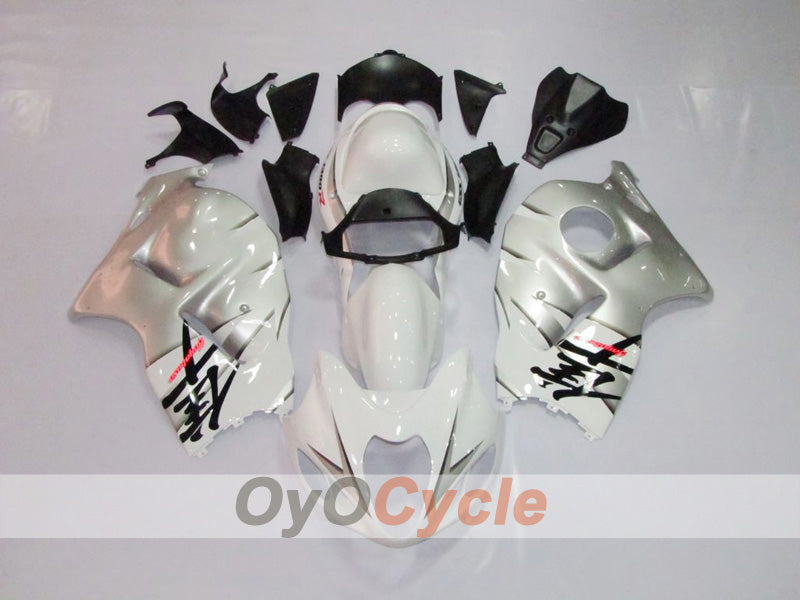 Carena a iniezione per GSXR1300 Hayabusa del 99-07 - Bianco, Argento - Stile di fabbrica #OYO87902885 Immagine principale del prodotto