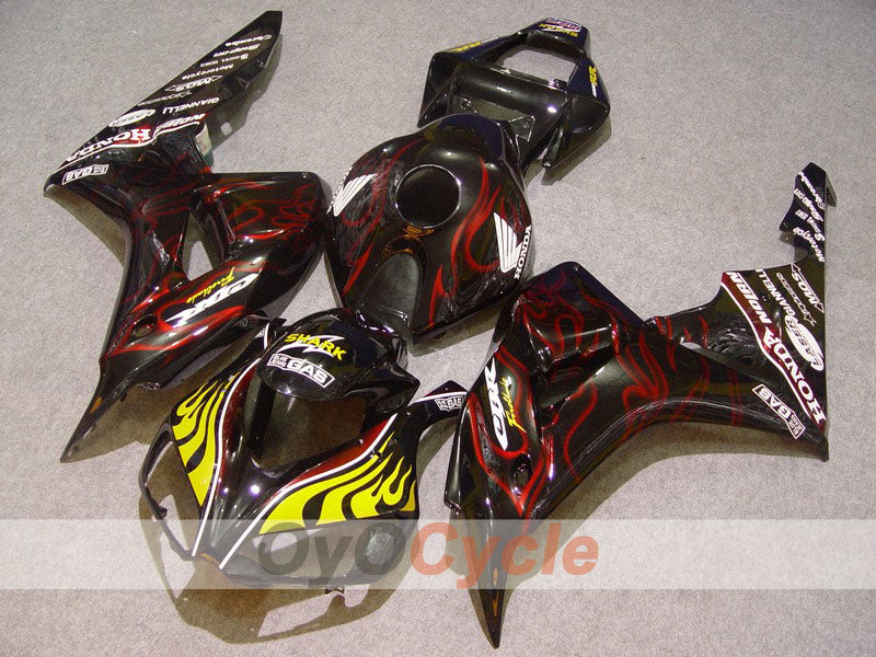 Kit carenatura a iniezione per CBR1000RR 06-07 - Rosso, Nero - Fiamma #OYO87900604 Immagine principale del prodotto